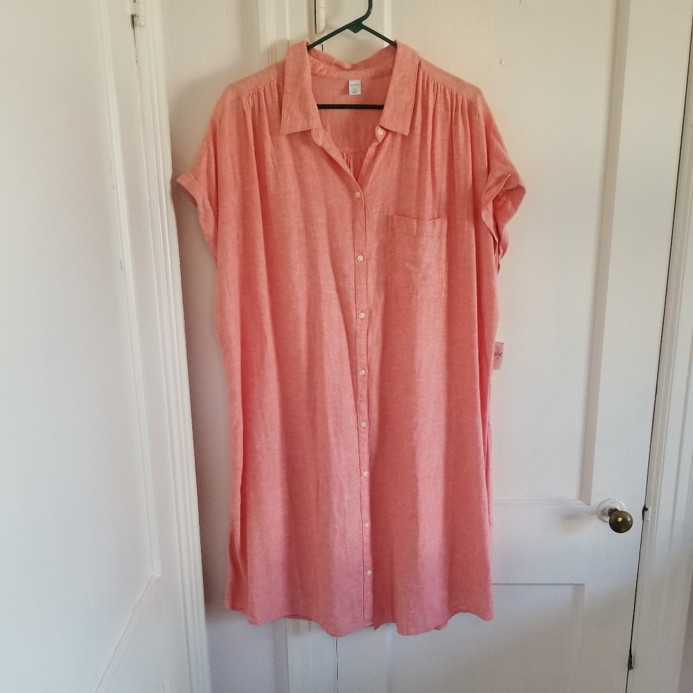 Old Navy, linen dress.